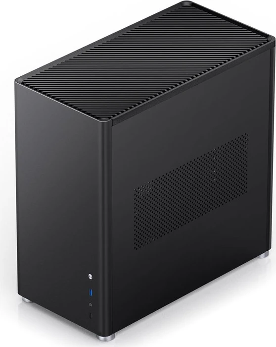 Jonsbo D40, schwarz, Glasfenster