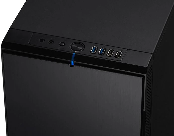Fractal Design Define R4 Black Pearl, Acrylfenster, schallgedämmt