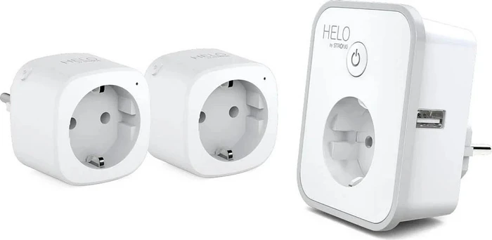 Strong Helo Smart WiFi Plug USB und 2x Helo Smart WiFi Plug, Set