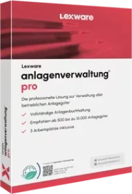 Lexware Anlagenverwaltung Pro 2026 Jahresversion, ESD (deutsch) (PC) (09094-2043)