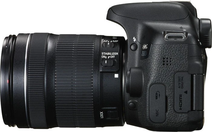 Canon EOS 750D mit Objektiv EF-S 18-135mm 3.5-5.6 IS STM