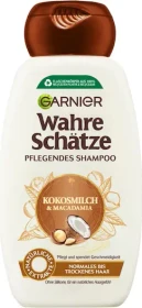 Garnier Wahre Schätze Kokosmilch & Macadamia Shampoo, 300ml