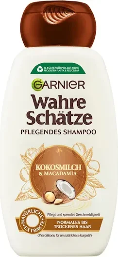 Garnier Wahre Schätze Kokosmilch & Macadamia Shampoo, 300ml