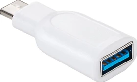 Wentronic Goobay USB 3.0 Adapter, USB-A [Buchse] auf USB-C [Stecker] (66262)