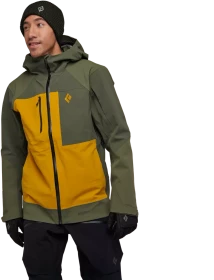 Black Diamond Recon Stretch Pro Shell Funktionsjacke tundra/amber (Herren)