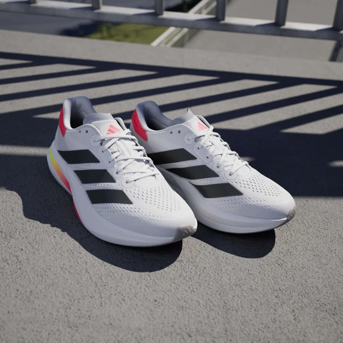 adidas Duramo Speed 2 cloud white/core black/lucid red