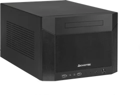 Chieftec Mesh Pro Cube Mini CN-01B, schwarz, Mini-ITX (CN-01B-OP)