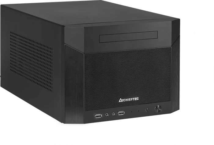 Chieftec Mesh Pro Cube Mini CN-01B, schwarz, Mini-ITX
