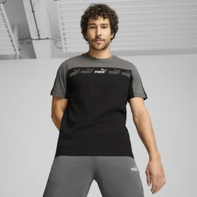 Puma Around The Block T-Shirt kurzarm cool dark grey (Herren)