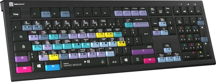 LogicKeyboard Astra DaVinci Resolve PC, USB, FR