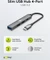 Wentronic goobay Slim 4-Port USB-Hub,1x USB-A 3.0/1x USB-C 2.0/2x USB-A 2.0, USB-C 3.0 [Stecker] Vorschaubild