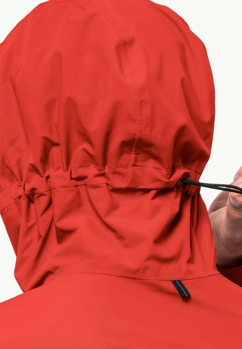 Jack Wolfskin Pack&Go Shell Funktionsjacke strong red (Herren)