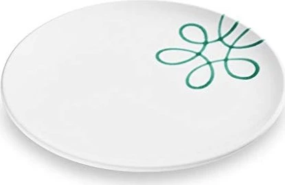 Gmundner Keramik Pur geflammt Speiseteller 25cm grün