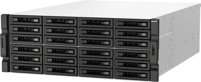 QNAP QuTS hero TS-h3087XU-RP-E2378-64G 192TB, 64GB RAM ECC, 2x RJ-45 10GBase-T, 2x RJ-45 2.5GBase-T, 4HE