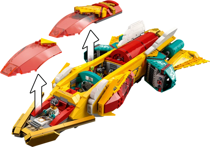 LEGO Monkie Kid - Monkie Kids Entdeckerraumschiff