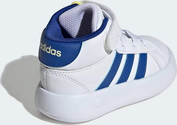 adidas Grand Court Mid cloud white/royal blue/ice yellow (Junior)