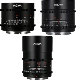 Laowa Cine Prime 10/17/50mm Macro 3-Lens Set für Micro-Four-Thirds