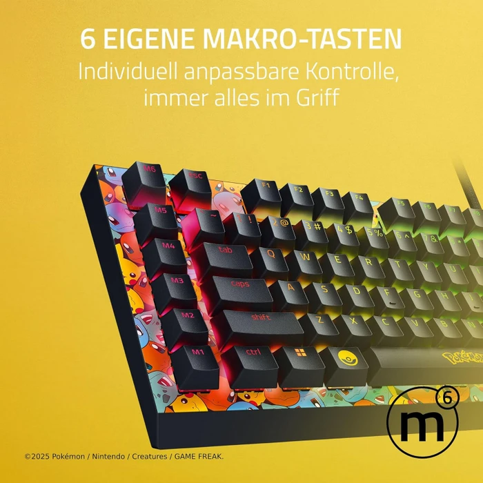 Razer BlackWidow V4 X, Minecraft Edition, Razer GREEN Clicky Gen-3, USB, US