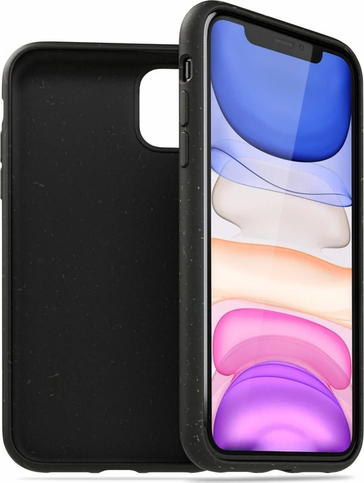 KMP Creative Lifestyle Products Biodegradable Case für Apple iPhone 11 schwarz