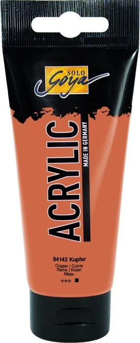 Kreul Solo Goya Acrylic Acrylfarbe, kupfer, 100ml