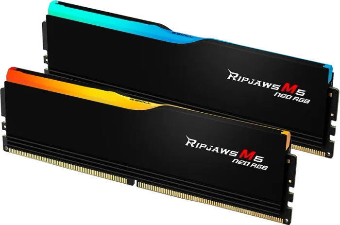 G.Skill Ripjaws M5 Neo RGB schwarz UDIMM 32GB Kit, DDR5-6000, CL36-36-36-96