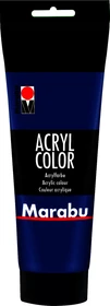 Marabu Acryl Color Acrylfarbe, dunkelblau, 225ml