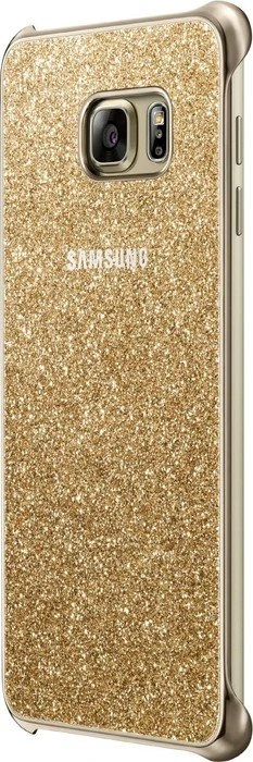 Samsung EF-XG928CF Glitter Cover für Galaxy S6 Edge+ gold