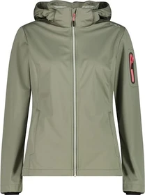 CMP Zip Hood Softshell Funktionsjacke avocado (Damen)