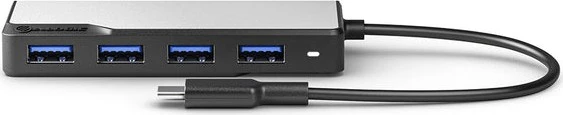 Alogic USB-C Fusion SWIFT 4-in-1 Hub, USB-C 3.0 [Stecker]