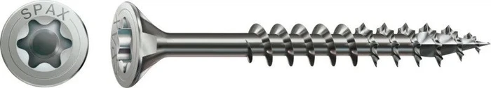 Spax Edelstahl rostfrei A2 4CUT T-STAR plus T15 Universalschraube, 3.5x30mm, 200 Stück