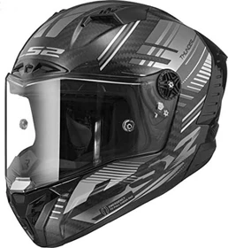 LS2 FF805 Thunder Carbon Volt schwarz/grau