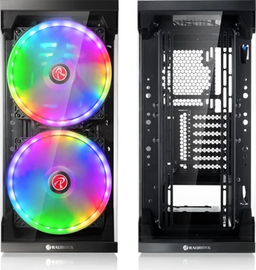 Raijintek Silenos Pro, Glasfenster