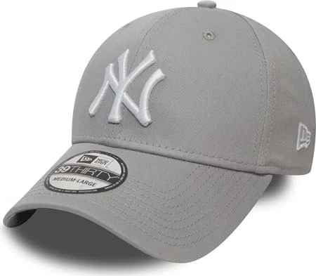 New Era 39THIRTY New York Yankees Essential Stretch-Fit Kappe grau (Damen)