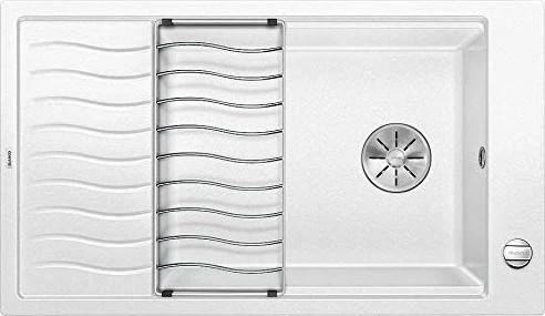 Blanco Elon XL 8 S InFino Becken reversibel mit Ablauffernbedienung weiß