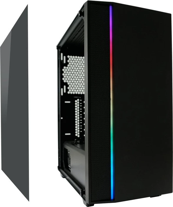LC-Power Gaming 706B Destiny_X, Glasfenster