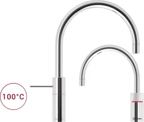 Quooker Nordic Round Twintaps Combi+ verchromt glänzend