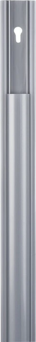 Hama PVC Kabelkanal halbrund, 1m, grau