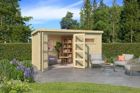 Lasita Maja Augusta Gartenhaus natur