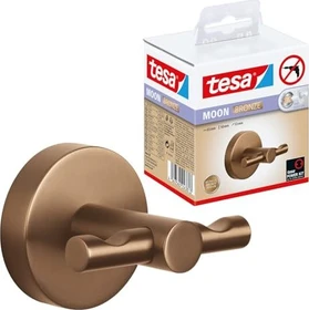 tesa Moon Bronze Bademantelhaken inkl. Klebelösung bronze