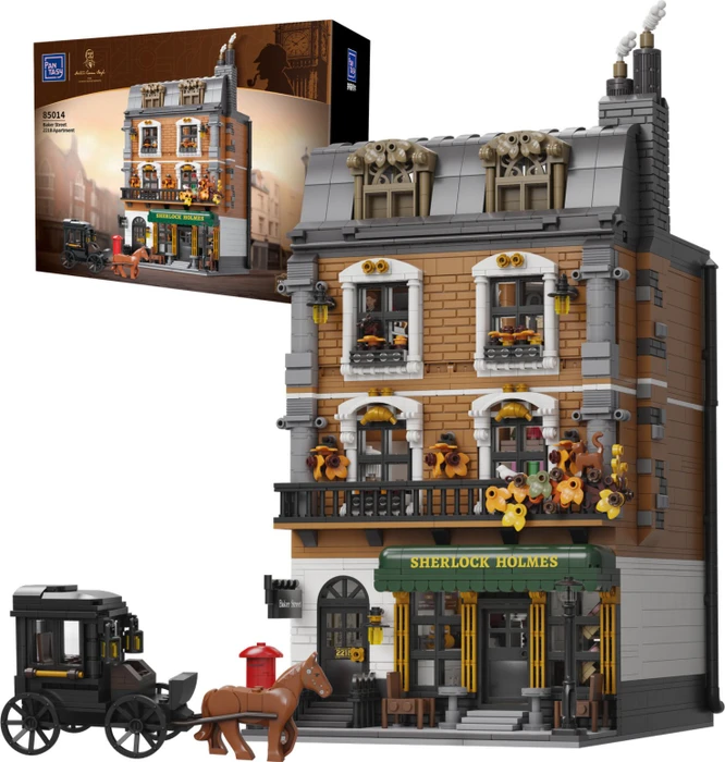 Pantasy Sherlock Holmes Baker Street 221B Apartment