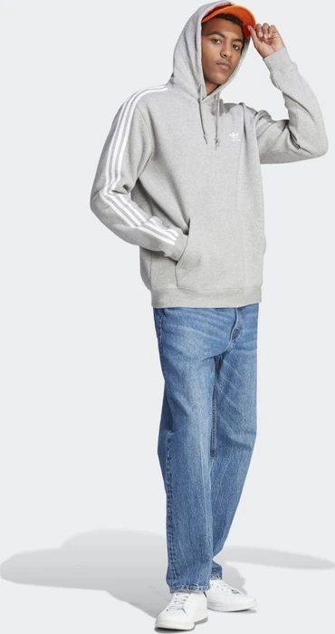 adidas Adicolor Classics 3-Streifen Hoodie medium grey heather (Herren)