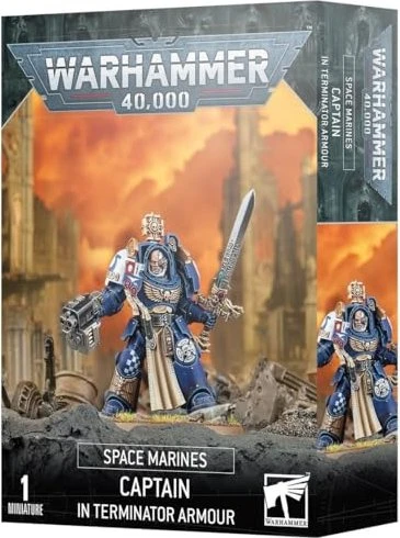 Games Workshop Warhammer 40.000 - Space Marines - Captain in Terminator Armour