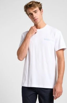 Lee Short Sleeve Relaxed T-Shirt kurzarm bright white (Herren)