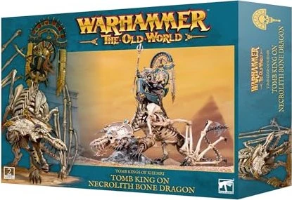 Games Workshop Warhammer The Old World - Tomb Kings of Khemri - Liche Priest on Necrolith Bone Dragon