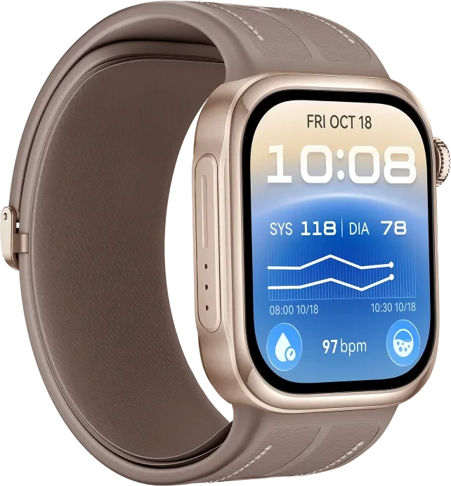 Huawei Watch D3 mokka-gold