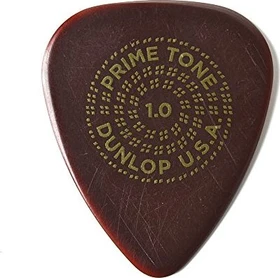 Dunlop Primetone Standard Smooth Pick, 1.0mm, 3-Pack