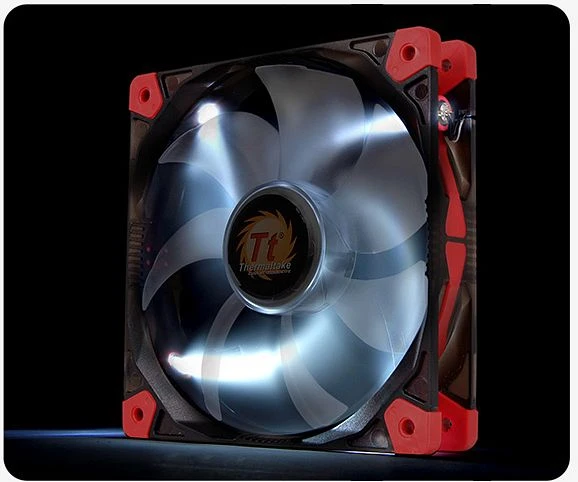 Thermaltake Luna 12 LED weiß, 120mm