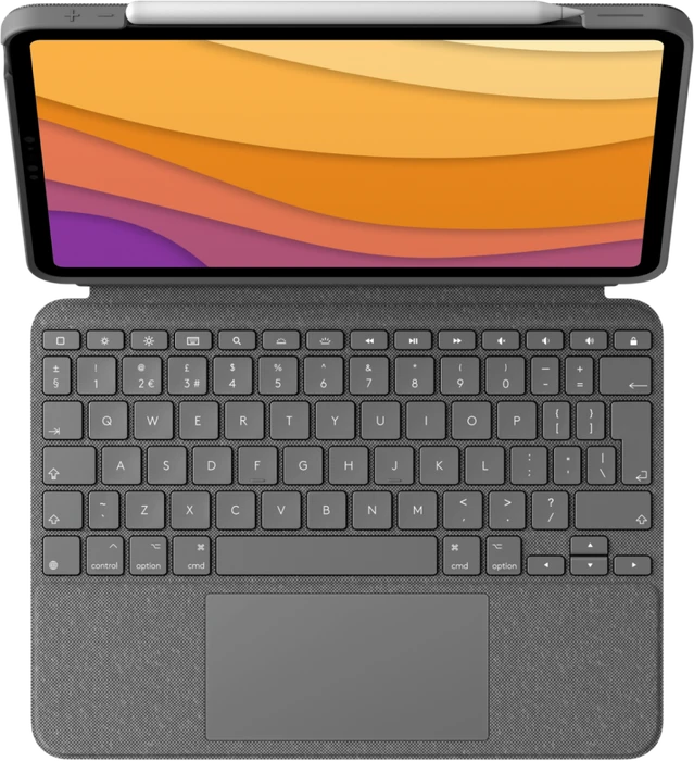 Logitech Combo Touch für iPad Air 4/iPad Air 5, grau, UK