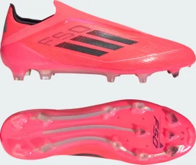 adidas F50 Elite Laceless FG turbo/aurora black/platinum metallic