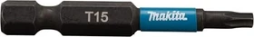 Makita Impact Black Torx Bit 1/4", T15x50mm,   2 Stück